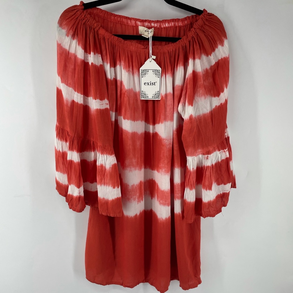 Exist Tye Die Shirtdress NWT